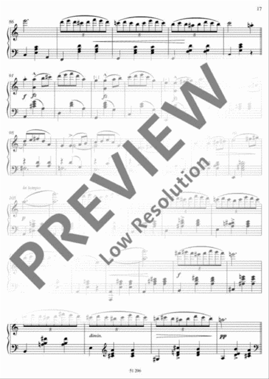 Waltzes and Mazurkas Piano Solo scores gallery preview page 17