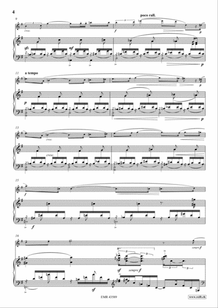 Praludium No. 1 Flute Solo scores gallery preview page 4