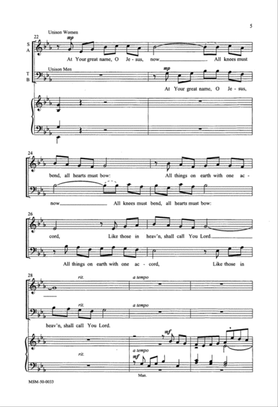Advent Supplication 4-Part scores gallery preview page 3