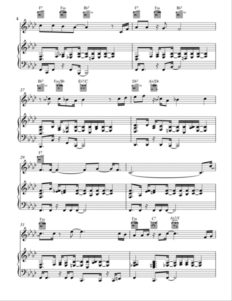 Spoiler Free Spoiler Free Piano scores gallery preview page 5