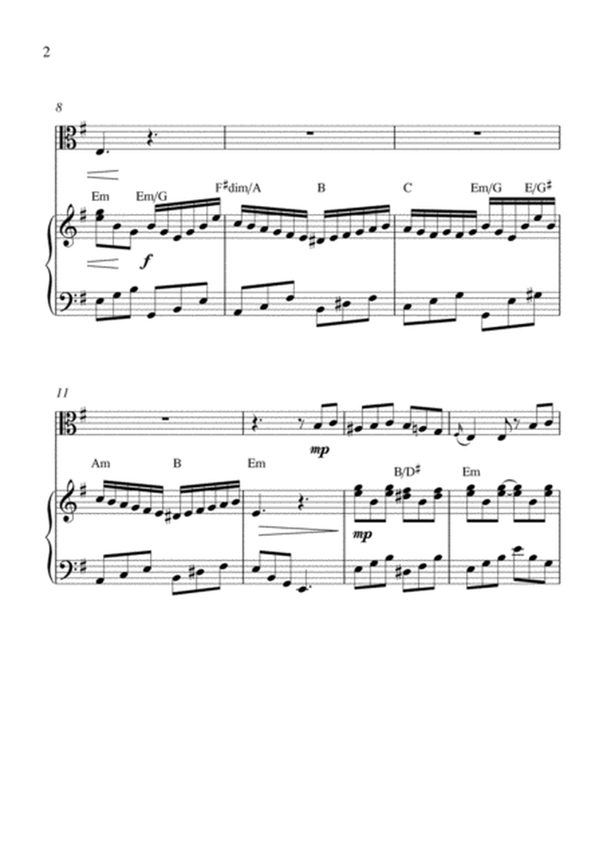La Ziarella (viola solo and piano accompaniment) image number null