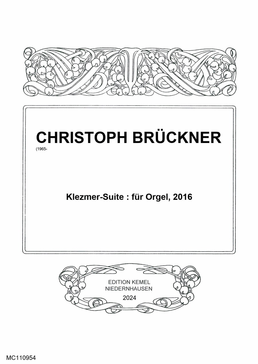 Klezmer-Suite Piano scores gallery preview page 1