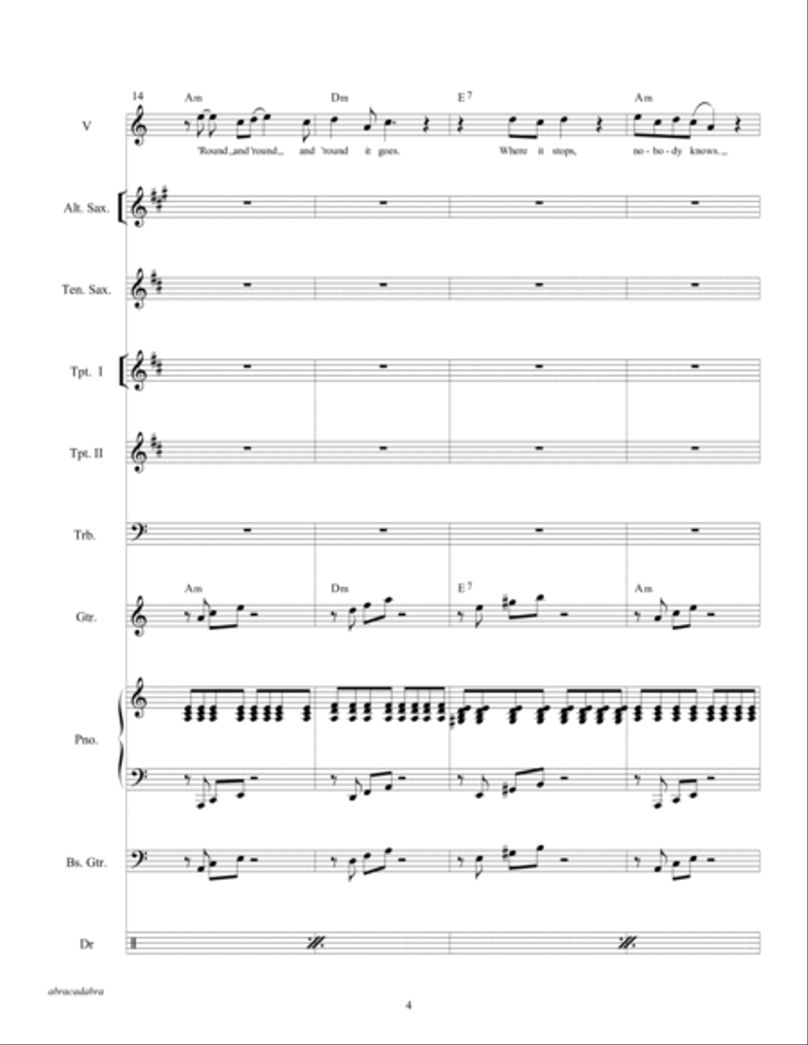 Abracadabra saxophone cheap