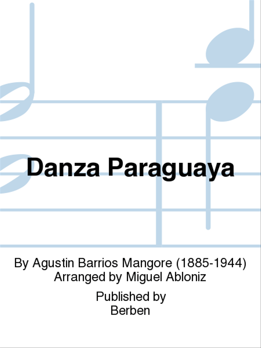 Danza Paraguaya School and Community scores gallery preview page 1