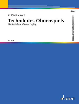 Book cover for Technique of Oboe Playing