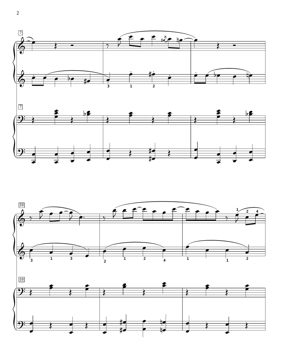 You've Got A Friend In Me (from Toy Story) Piano Duet scores gallery preview page 2