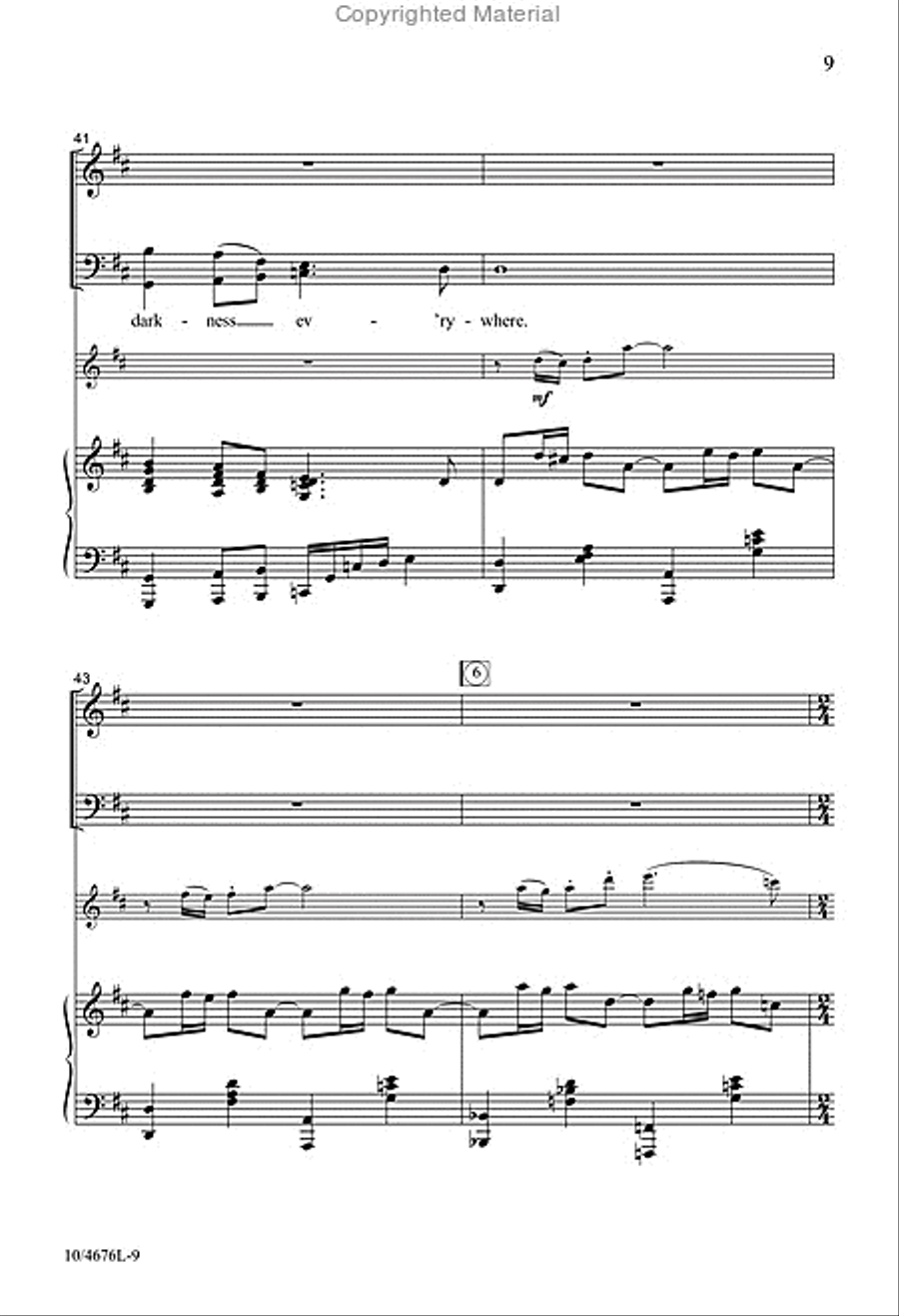 A Gaelic Rose 4-Part scores gallery preview page 9