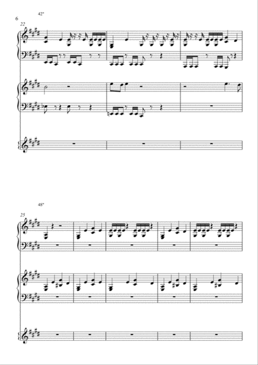 Changes – Emotions Album – Blefony (Nazar Kornienko) Piano scores gallery preview page 6