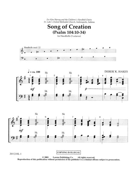 Song of Creation image number null