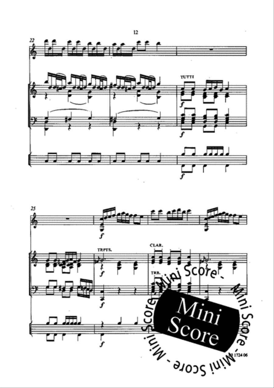 Swedish Quadrille and Polonaise Concert Band scores gallery preview page 15