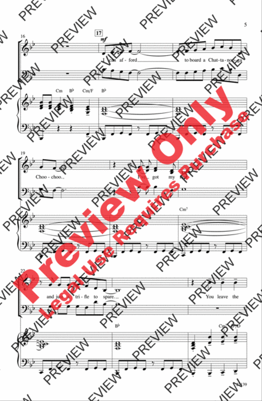 All Aboard! 3-Part scores gallery preview page 5