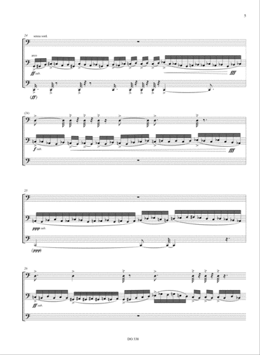 Music for a Solitary Cellist Cello scores gallery preview page 5