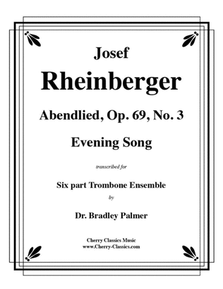Book cover for Abendlied, Op. 69, No. 3