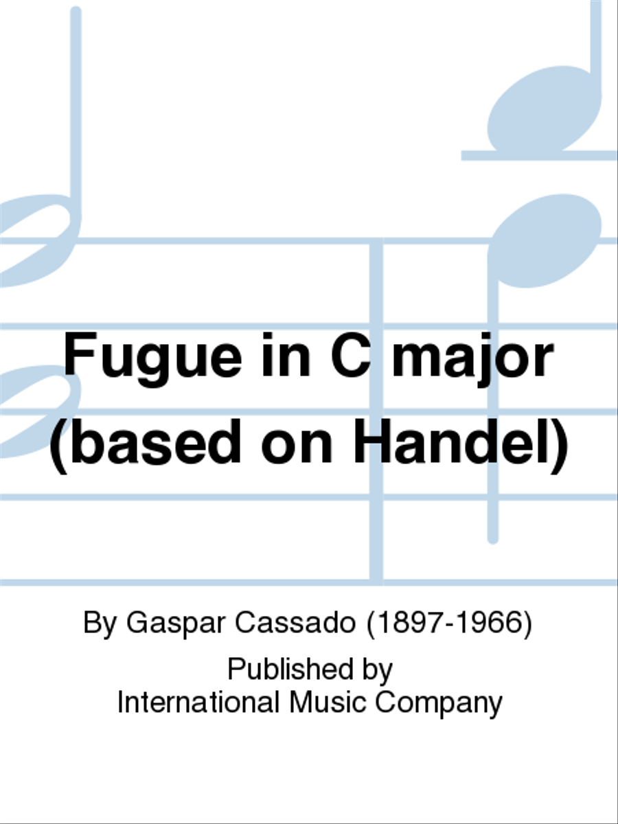Fugue In C Major (Based On Handel) Cello Solo scores gallery preview page 1