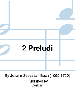 Book cover for 2 Preludi