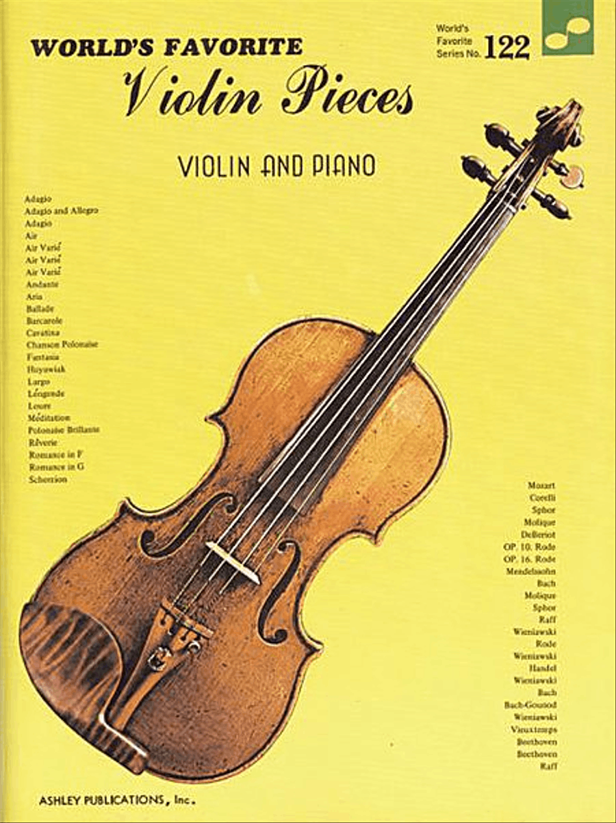 Violin Pieces Violin Solo scores gallery preview page 1