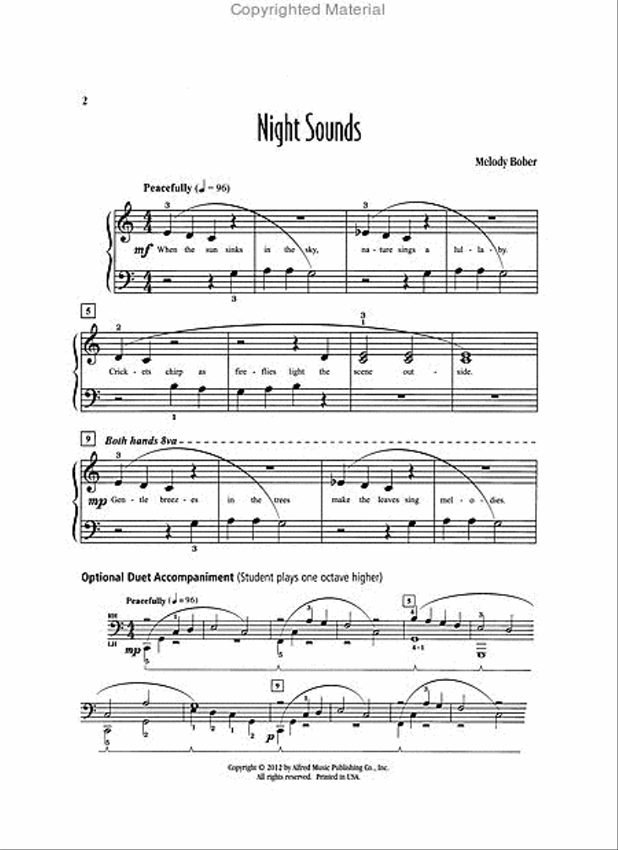 Alfred's Sheet Solos Value Pack 2013 (Value Pack) Small Ensemble scores gallery preview page 7