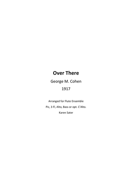Over There Georg M. Cohen for Flute Ensemble image number null