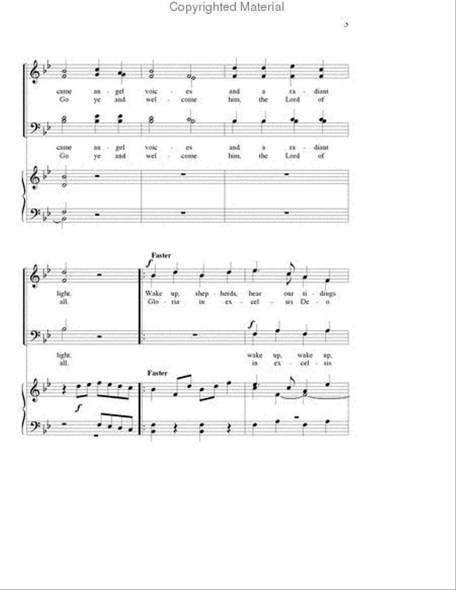 Two Polish Carols Two Polish Carols 4-Part scores gallery preview page 3