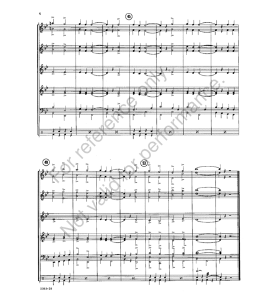 Marching to Pretoria Concert Band scores gallery preview page 5