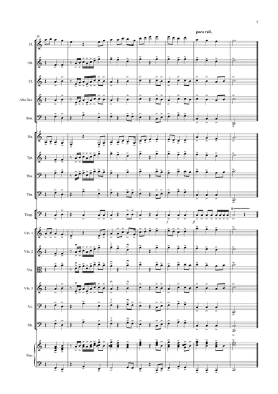2 Classical Favourites for School Orchestra (volume two) Full Orchestra scores gallery preview page 5