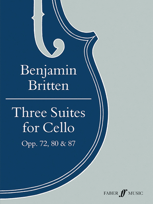 Book cover for Three Suites (Cello)