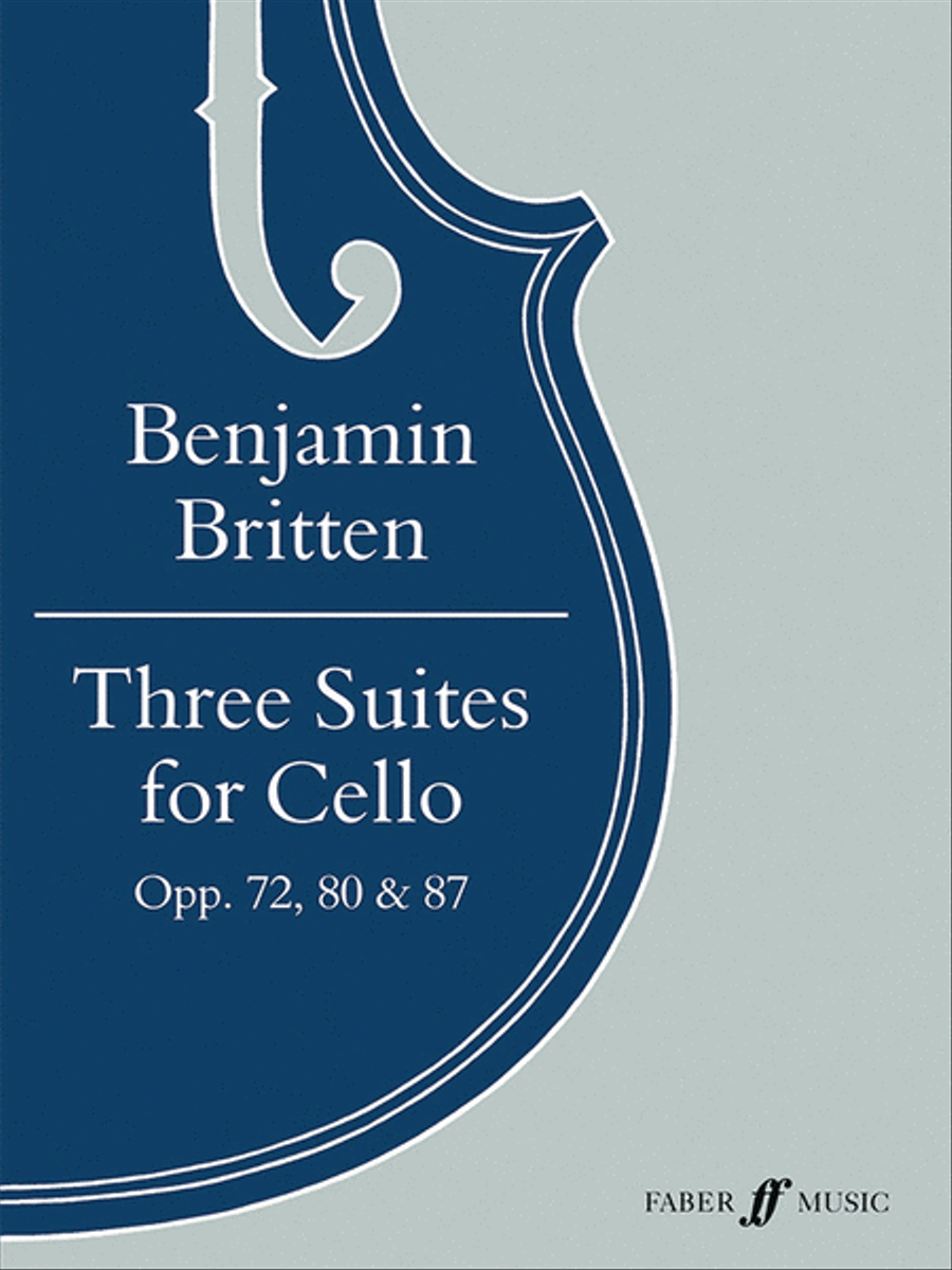 Book cover for Three Suites (Cello)