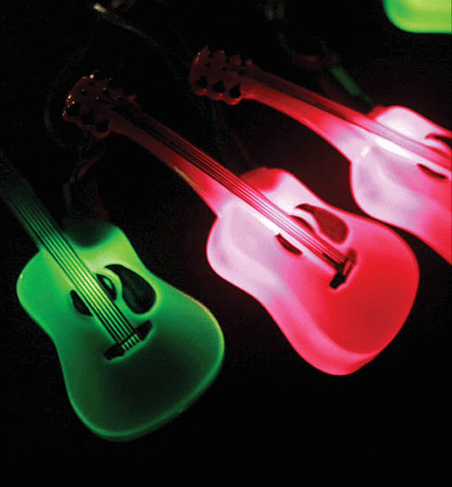 Musician Party Lights - Acoustic Guitar Edition School and Community scores gallery preview page 3