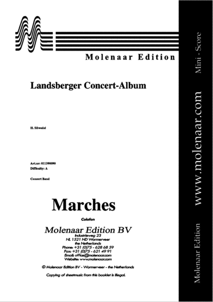 Landsberger Concert-Album Concert Band scores gallery preview page 2