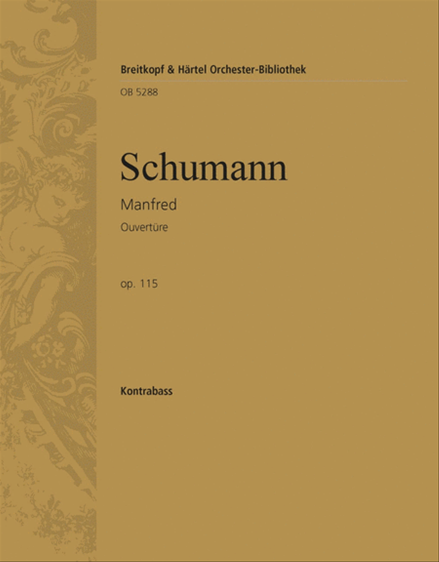 Manfred Op. 115 Orchestra scores gallery preview page 1