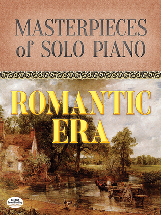 Book cover for Masterpieces of Solo Piano: Romantic Era