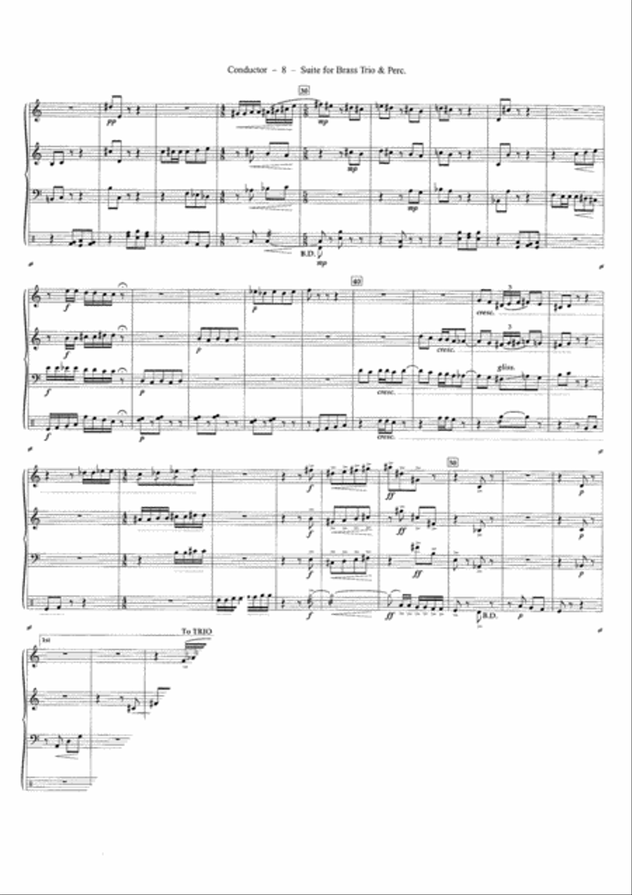 Suite Horn scores gallery preview page 8