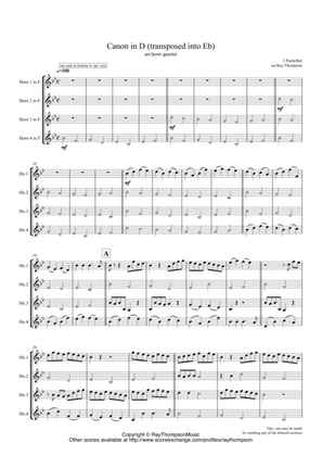 Pachelbel: Canon In D - horn quartet