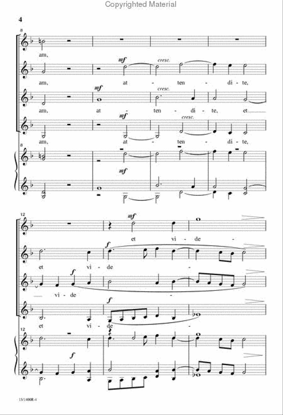 O Vos Omnes SSAA scores gallery preview page 4