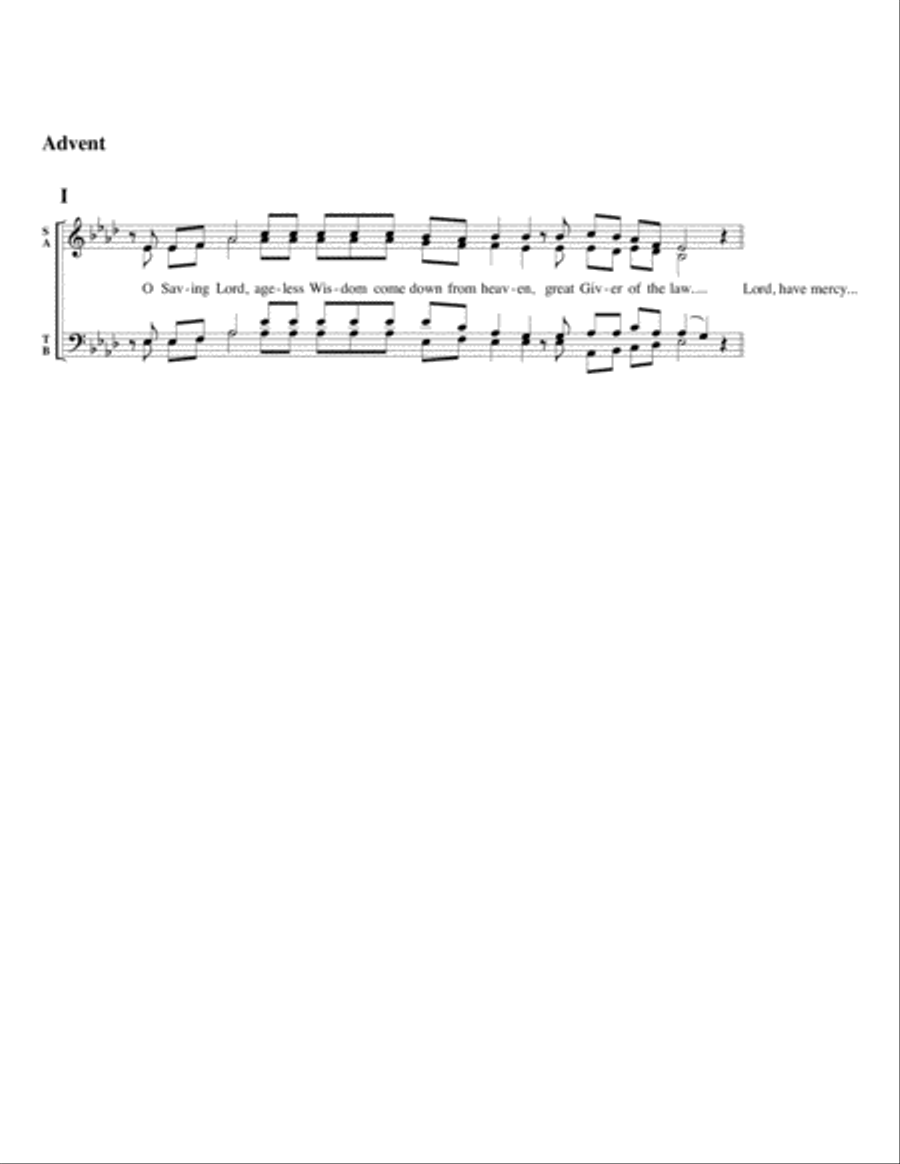 Morning Star Mass Morning Star Mass 4-Part scores gallery preview page 5