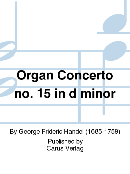 Organ Concerto no. 15 in d minor