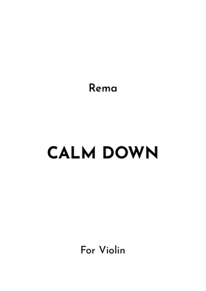 Book cover for Calm Down