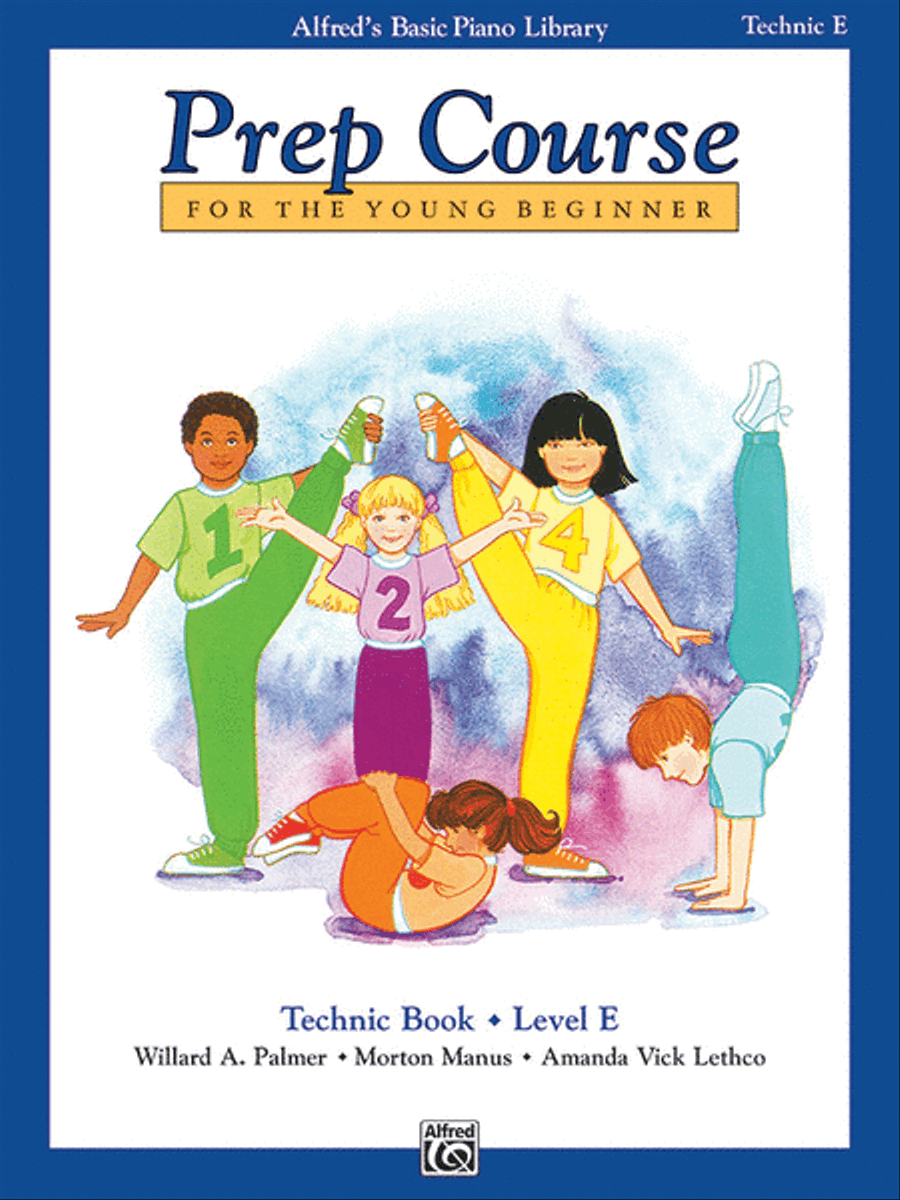 Alfred's Basic Piano Prep Course Technic, Book E Piano Method scores gallery preview page 1