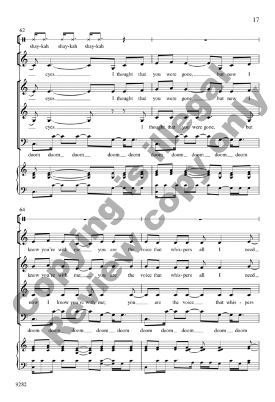 Wanting Memories Wanting Memories 3-Part scores gallery preview page 17