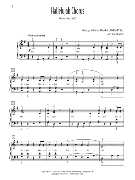 Hallelujah Chorus (from Messiah)
