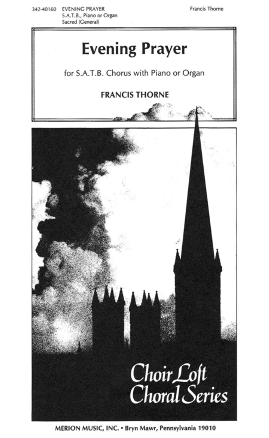 Evening Prayer 4-Part scores gallery preview page 1