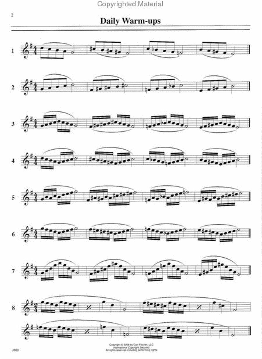 Connections (Baritone Saxophone) Concert Band Methods scores gallery preview page 2