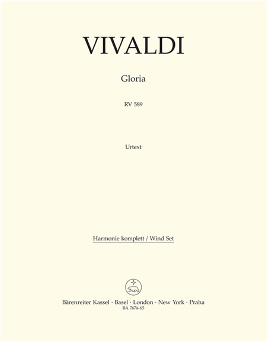 Gloria RV 589 Oboe scores gallery preview page 1