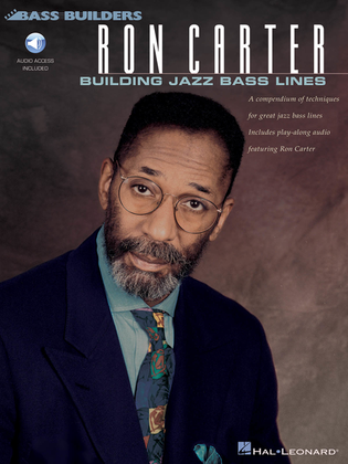 Book cover for Ron Carter – Building Jazz Bass Lines