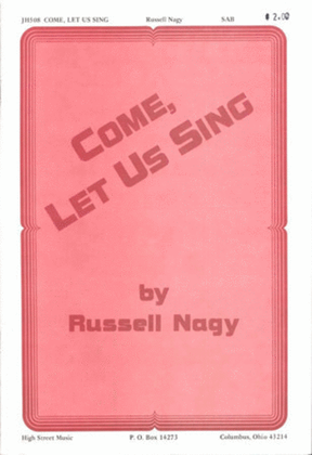 Book cover for Come, Let Us Sing (Archive)