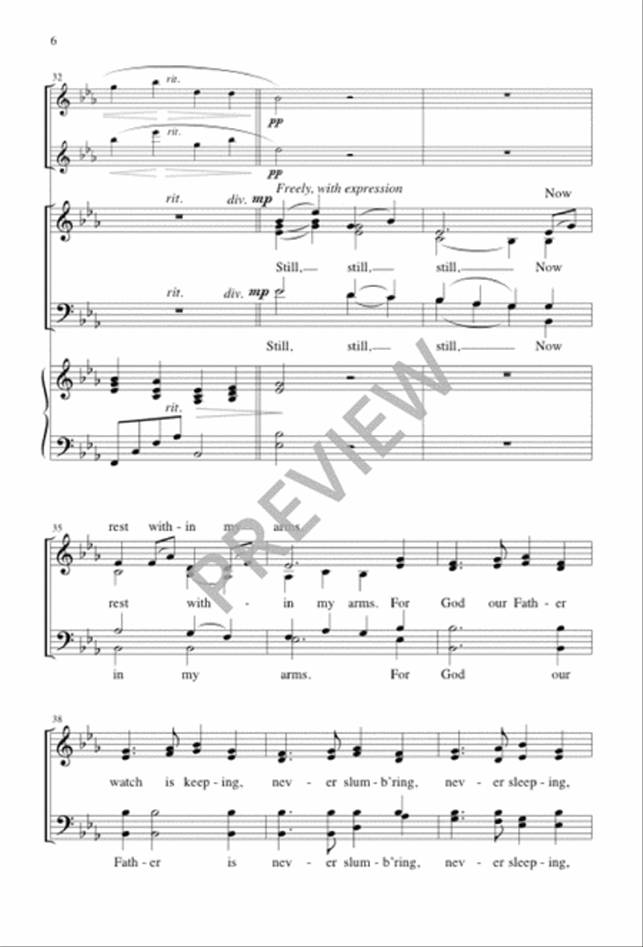 Still, Still, Still Still, Still, Still 4-Part scores gallery preview page 6