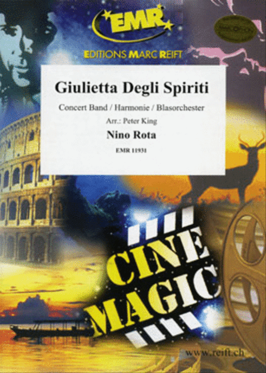 Giulietta Degli Spiriti Concert Band scores gallery preview page 1
