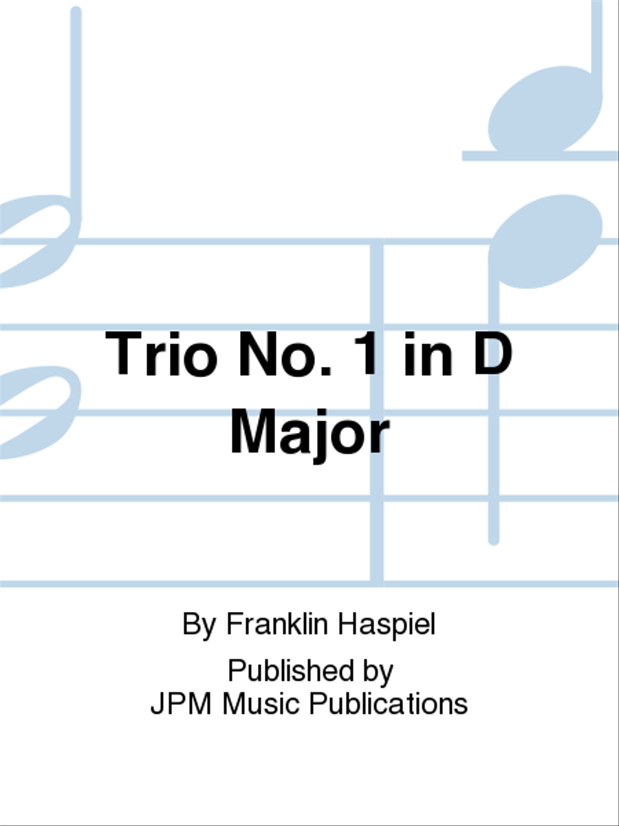 Trio No. 1 in D Major Cello scores gallery preview page 1