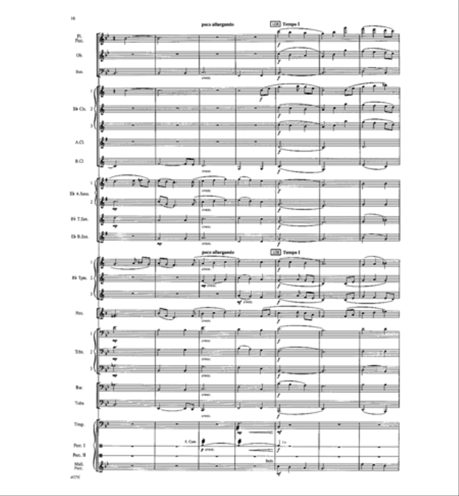 West Highlands Sojourn West Highlands Sojourn Concert Band scores gallery preview page 17
