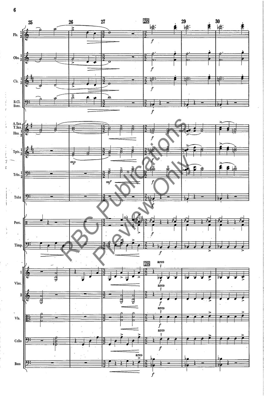 Peasant Suite Full Orchestra scores gallery preview page 7